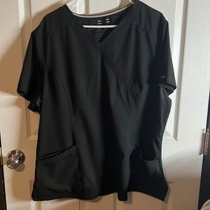 Elle scrub set 2X black